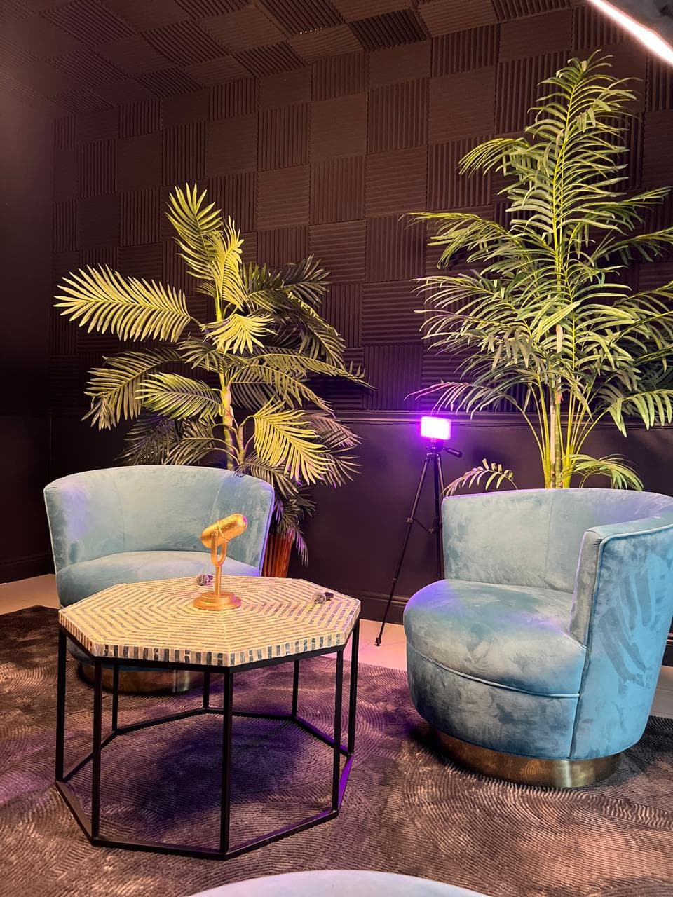 Podcast studio — view 5