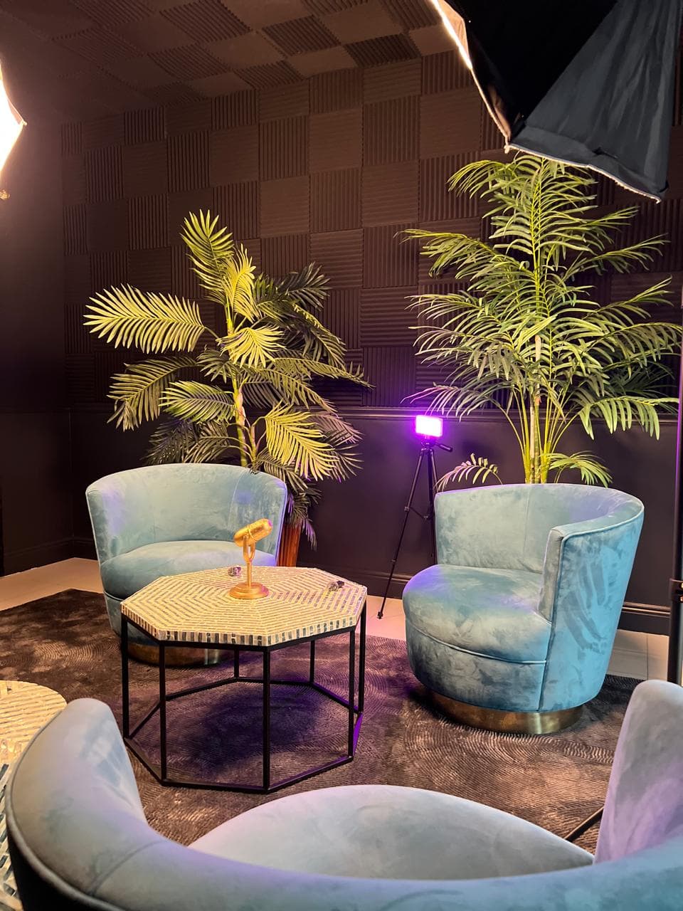 Podcast studio — view 6